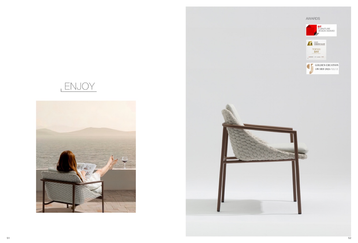 ENJOY catalogue page