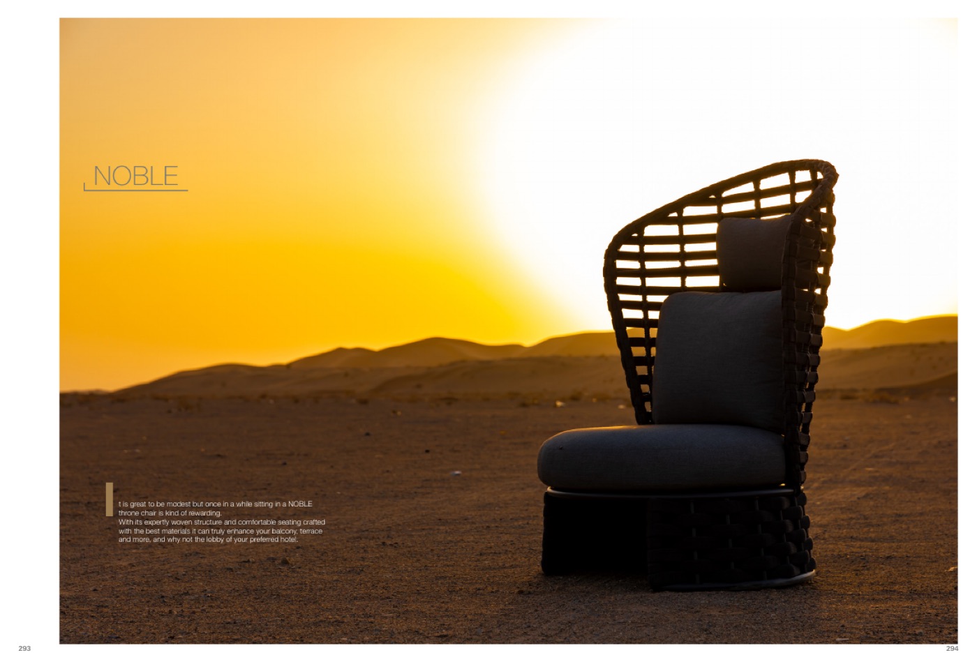 NOBLE catalogue page